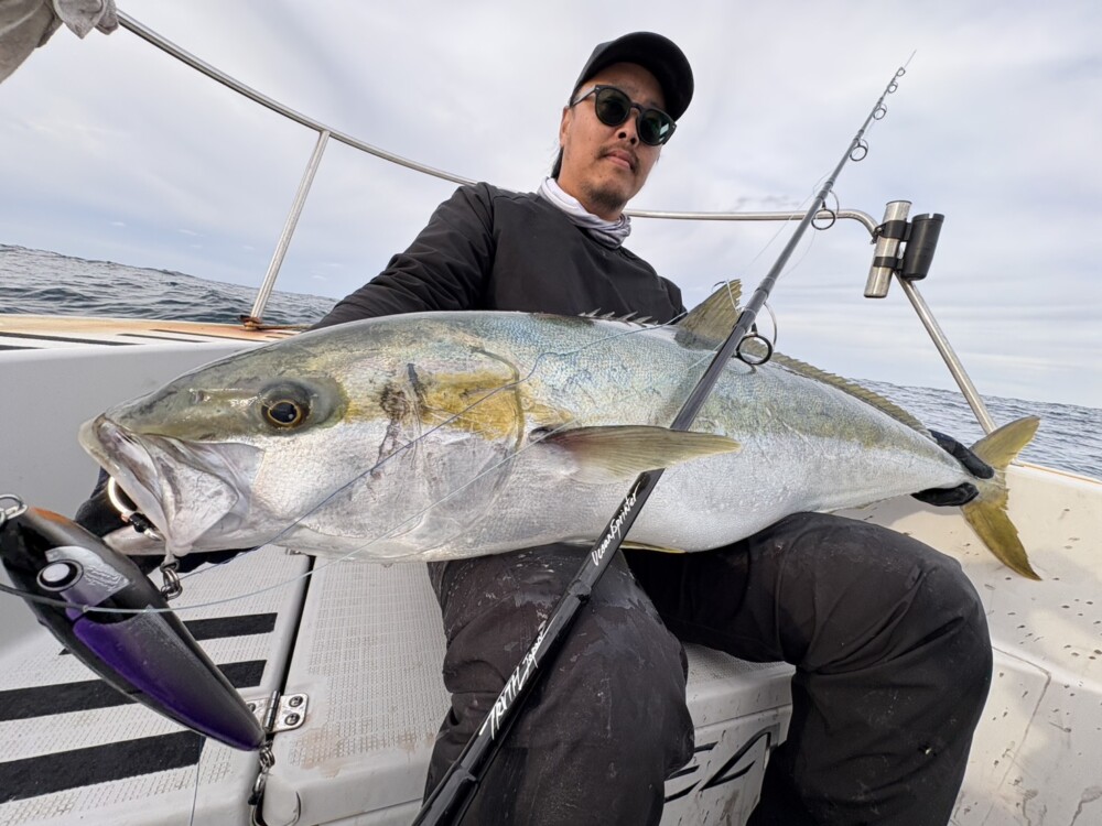 さかな 福岡県玄界灘 ヒラマサキャスティング (OceanSprinter8110